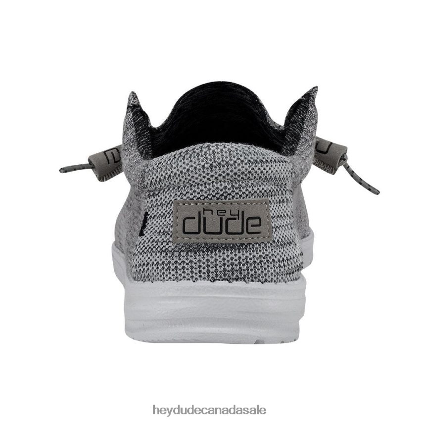 Men Wally Stretch Hey Dude Granite Shoes 0D6J4L366