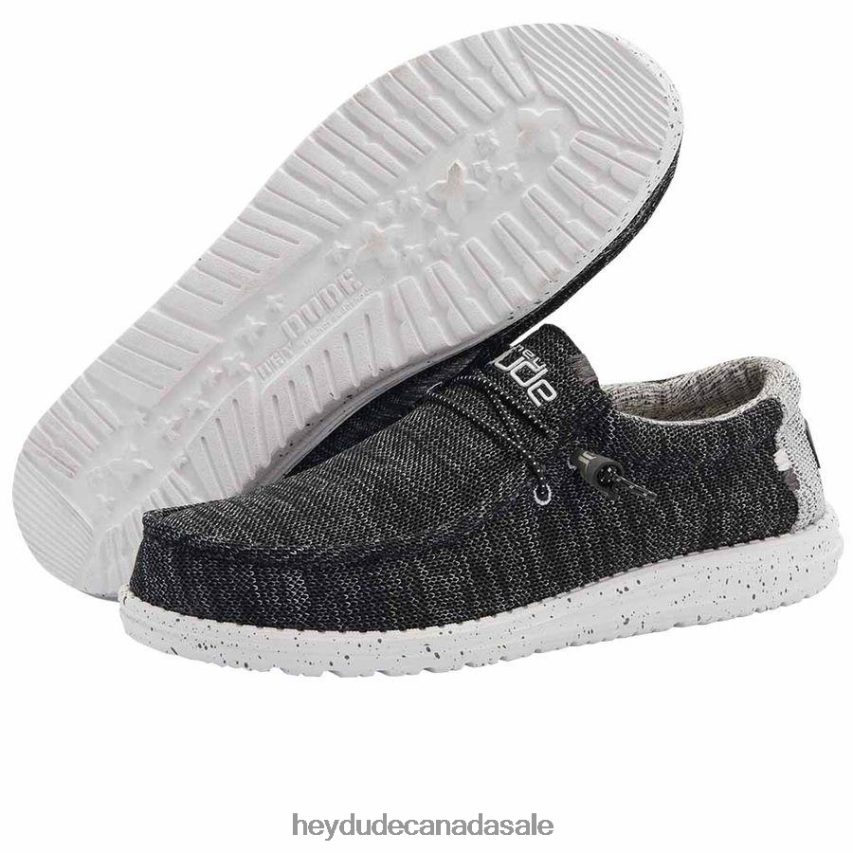 Men Wally Stretch Hey Dude Meteorite Shoes 0D6J4L316
