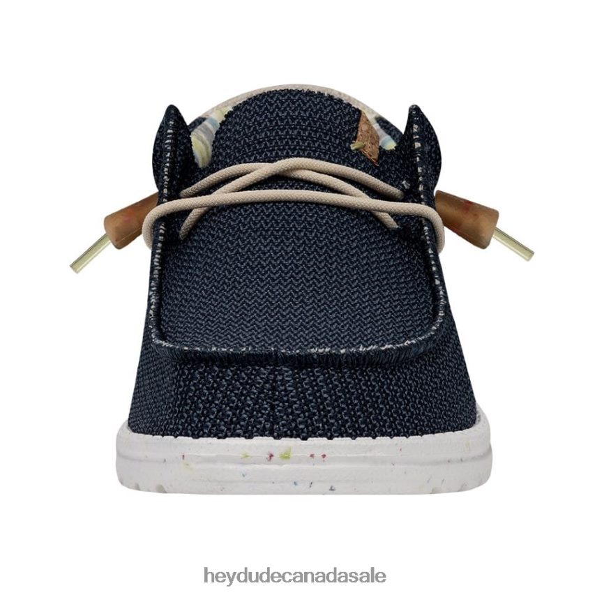 Men Wally Stretch Hey Dude Orion Blue Shoes 0D6J4L322