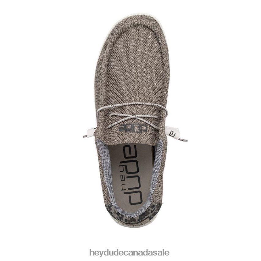 Men Wally Stretch Hey Dude Sand Dune Camo Shoes 0D6J4L326