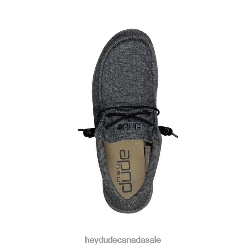 Men Wally Stretch Hey Dude Steel Shoes 0D6J4L328
