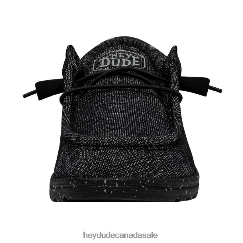 Men Wally Stretch Poly Hey Dude Midnight Bunker Shoes 0D6J4L306