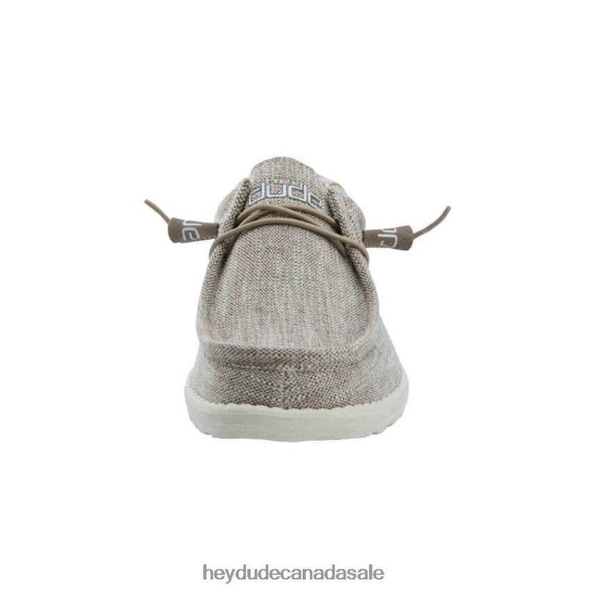 Men Wally Woven Hey Dude Beige Shoes 0D6J4L401