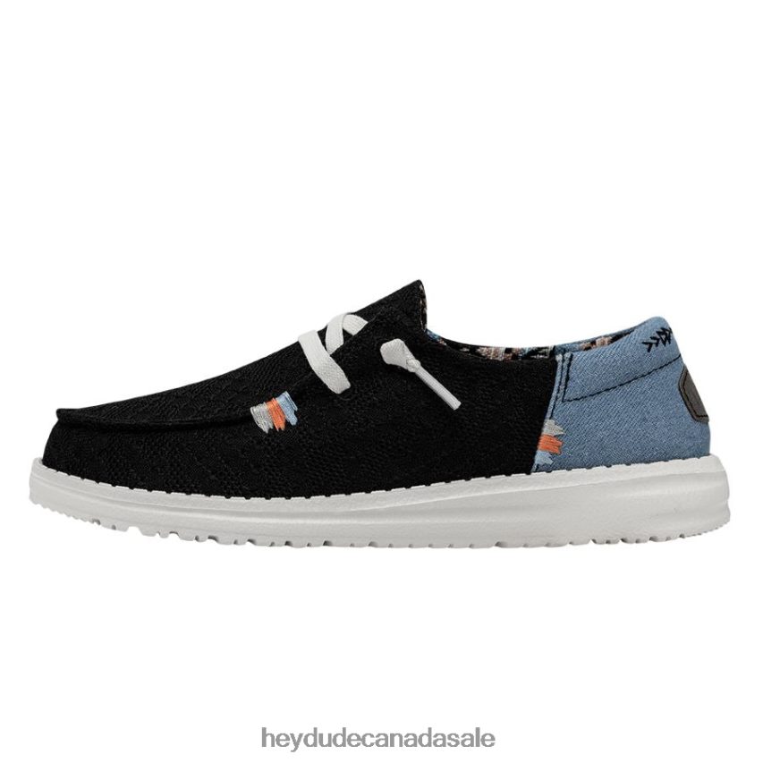 Men Wendy Boho Hey Dude Black Shoes 0D6J4L181