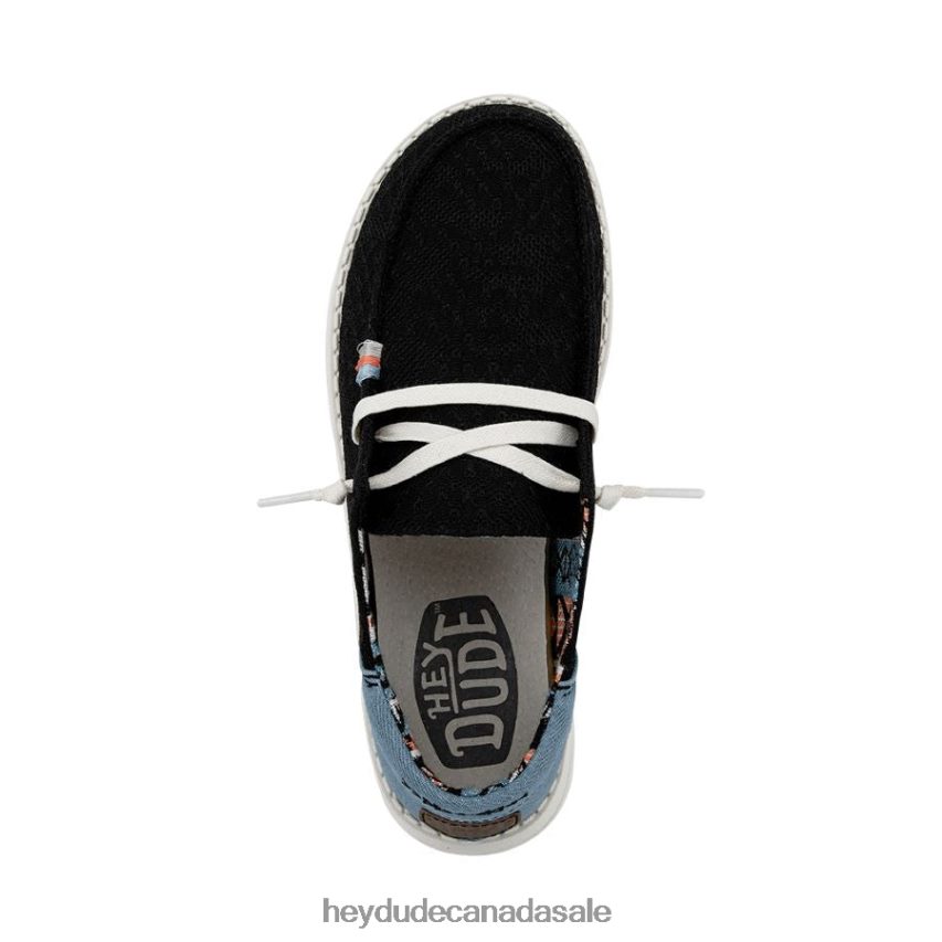 Men Wendy Boho Hey Dude Black Shoes 0D6J4L181