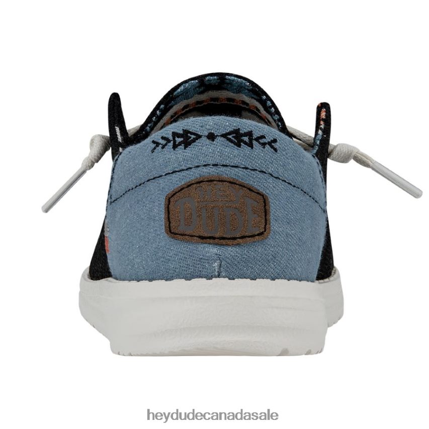 Men Wendy Boho Hey Dude Black Shoes 0D6J4L60