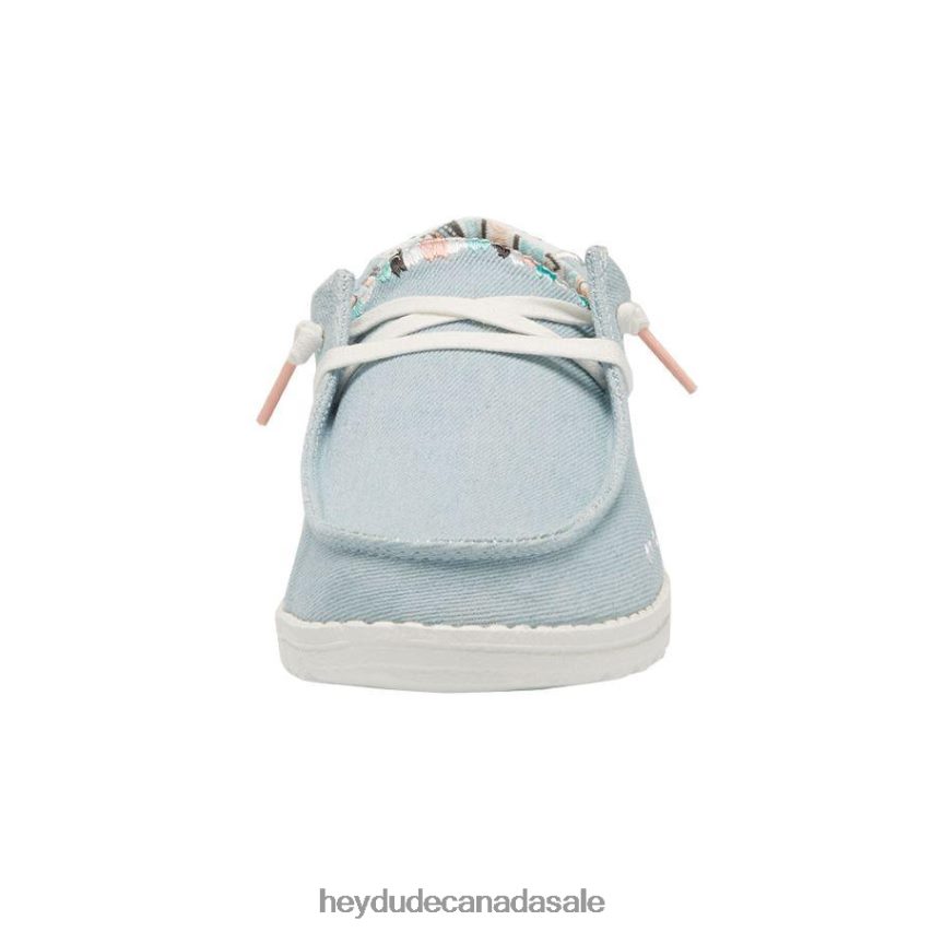 Men Wendy Boho Hey Dude Light Denim Shoes 0D6J4L66