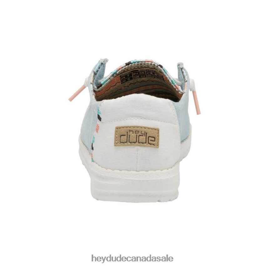 Men Wendy Boho Hey Dude Light Denim Shoes 0D6J4L66