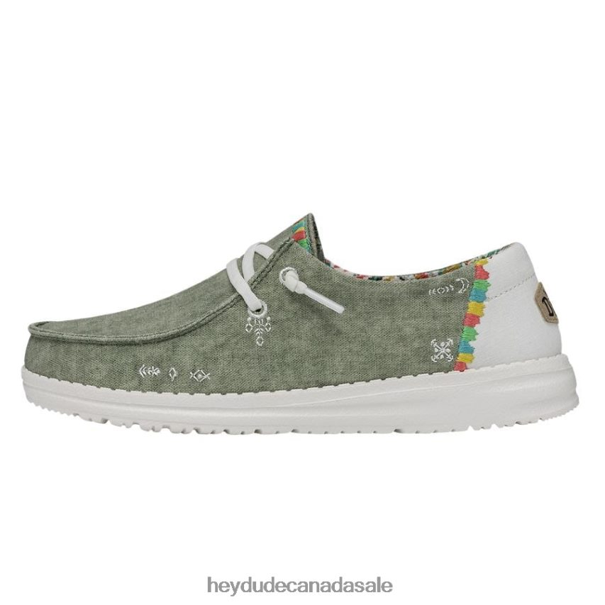Men Wendy Boho Hey Dude Olive Shoes 0D6J4L67