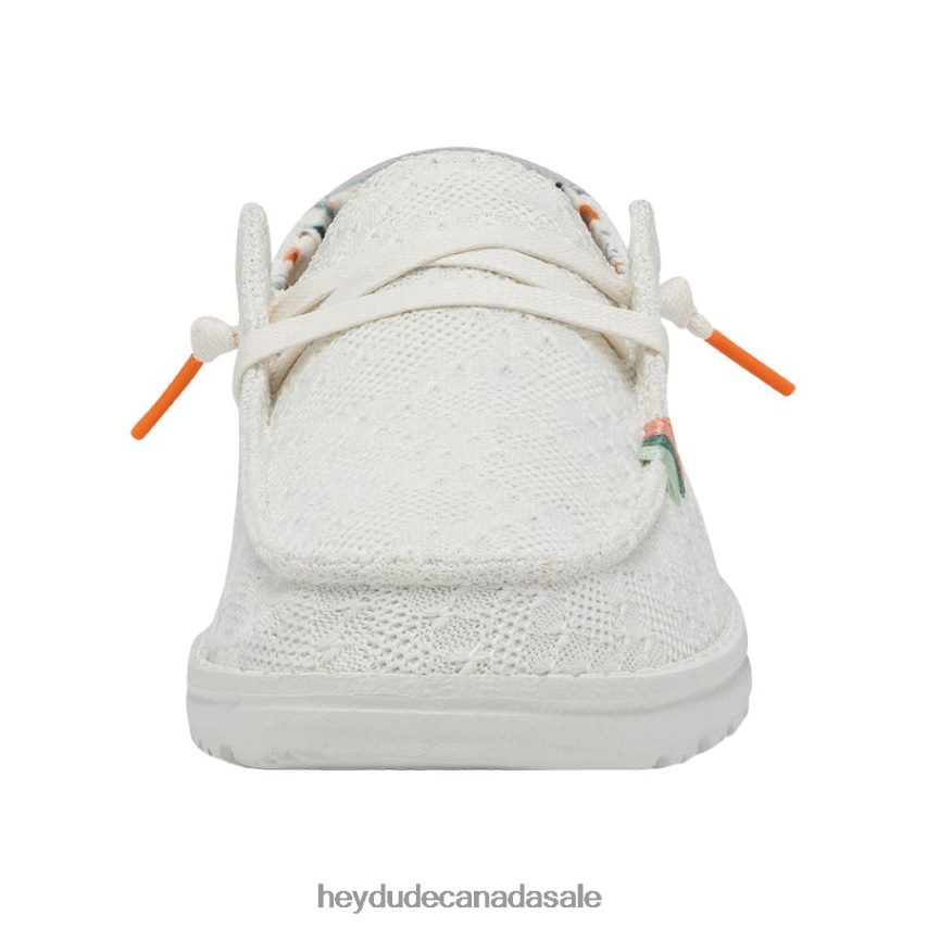 Men Wendy Boho Hey Dude White Crochet Shoes 0D6J4L69