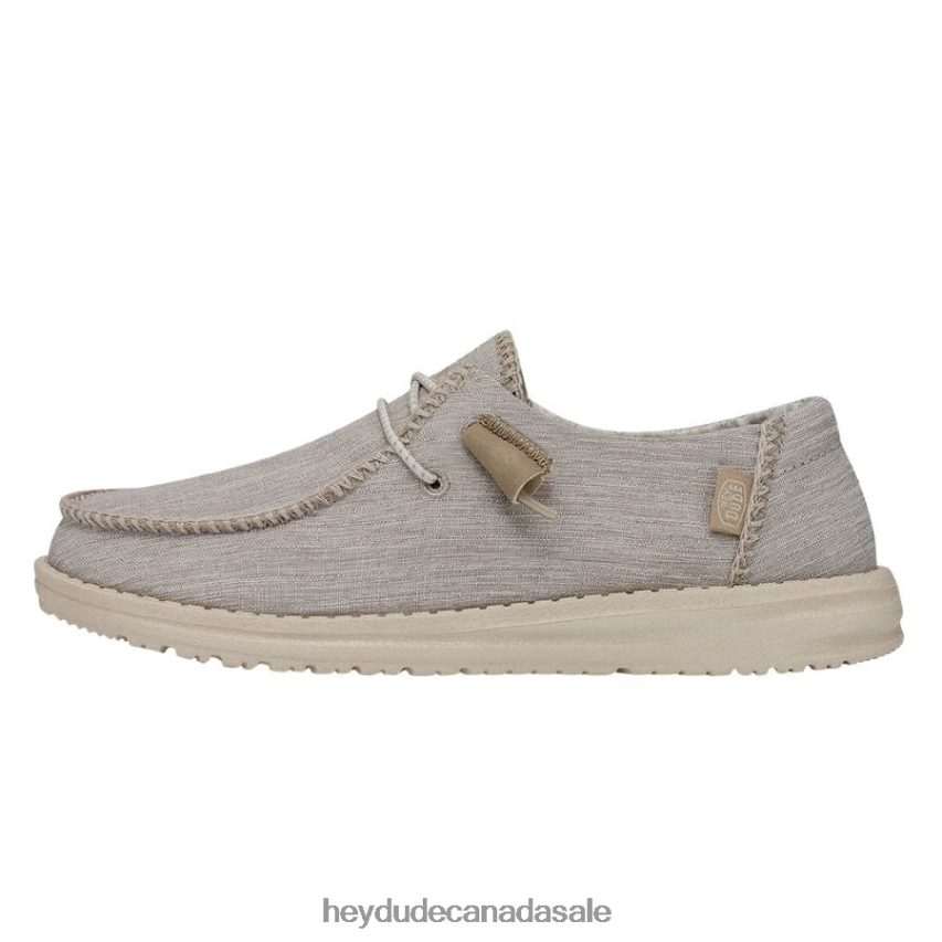 Men Wendy Boho Stitch Hey Dude Latte Shoes 0D6J4L7