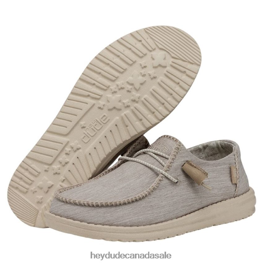 Men Wendy Boho Stitch Hey Dude Latte Shoes 0D6J4L7