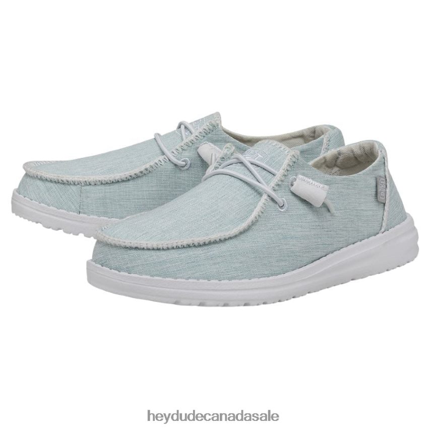 Men Wendy Boho Stitch Hey Dude Sky Blue Shoes 0D6J4L8