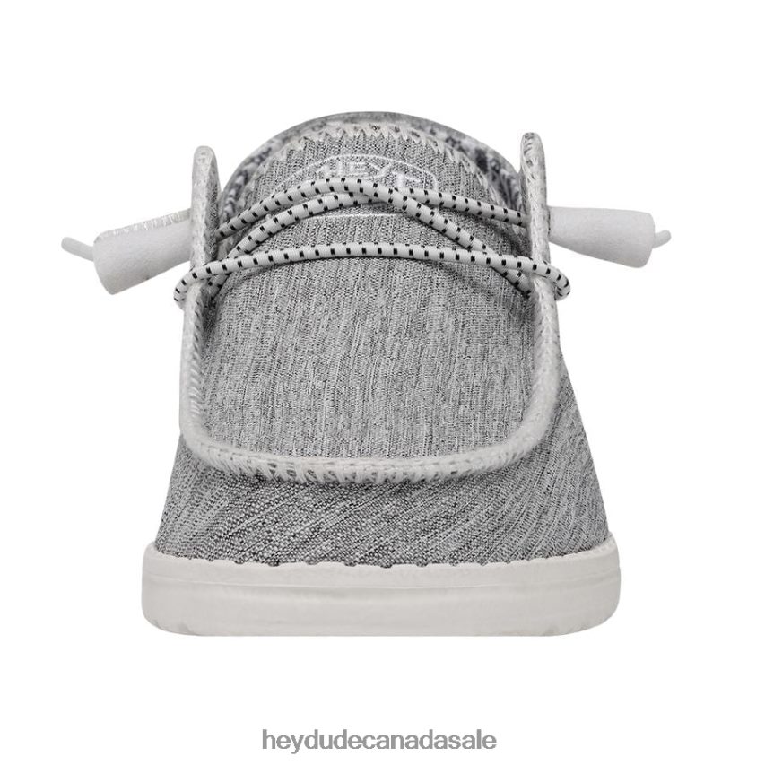 Men Wendy Boho Stitch Hey Dude White Melange Shoes 0D6J4L107