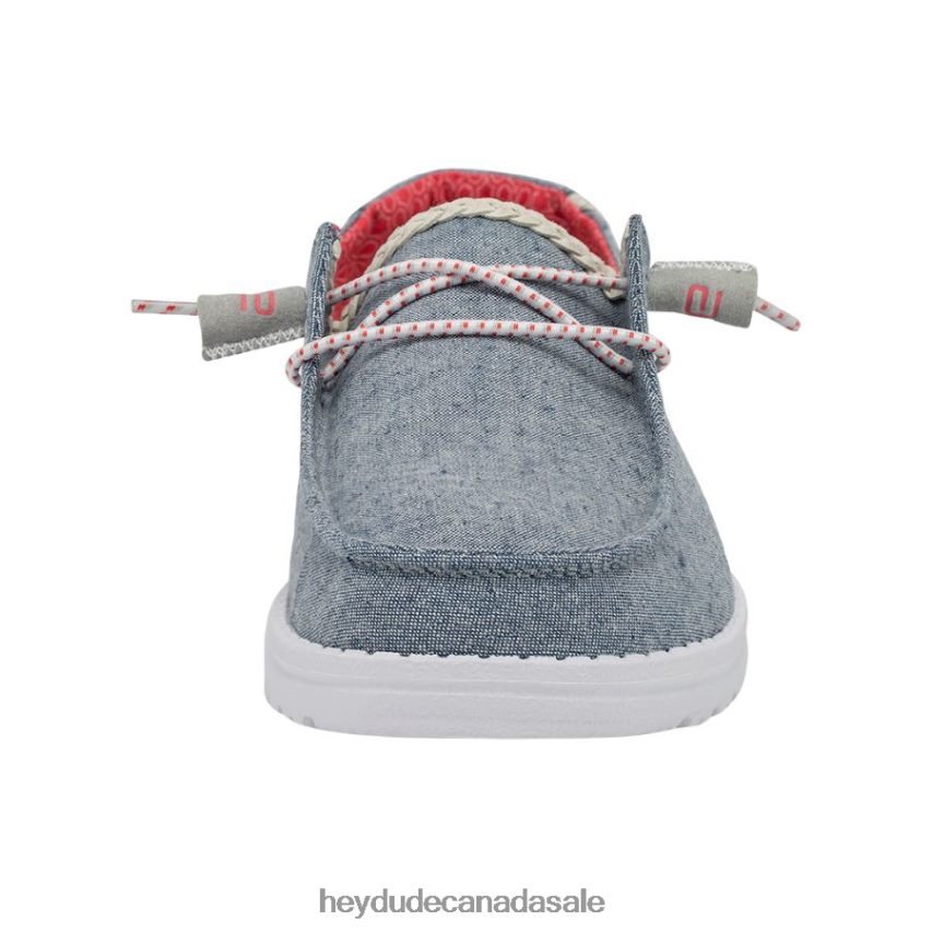 Men Wendy Chambray Hey Dude Braid Indigo Shoes 0D6J4L212
