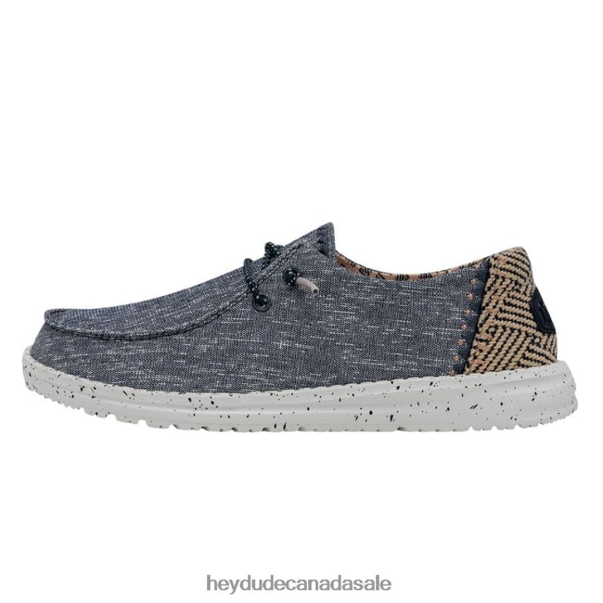 Men Wendy Chambray Hey Dude Lapis Blue Shoes 0D6J4L96