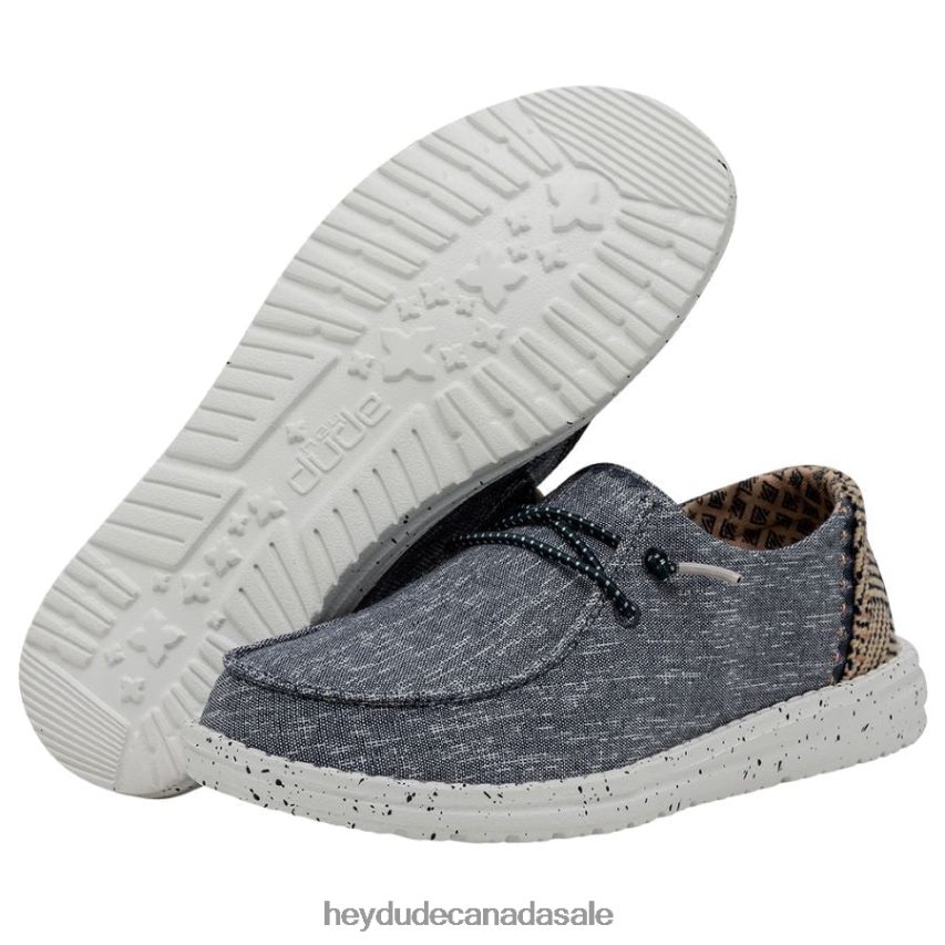 Men Wendy Chambray Hey Dude Lapis Blue Shoes 0D6J4L96