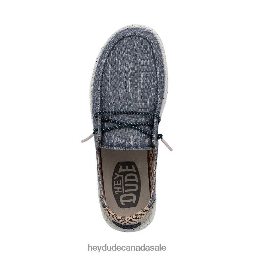 Men Wendy Chambray Hey Dude Lapis Blue Shoes 0D6J4L96