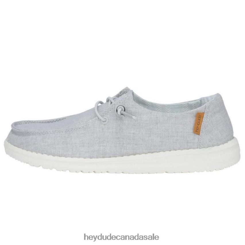 Men Wendy Chambray Hey Dude Light Grey Shoes 0D6J4L99