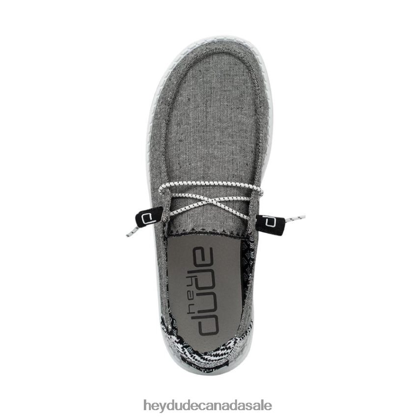 Men Wendy Chambray Hey Dude Onyx Shoes 0D6J4L94