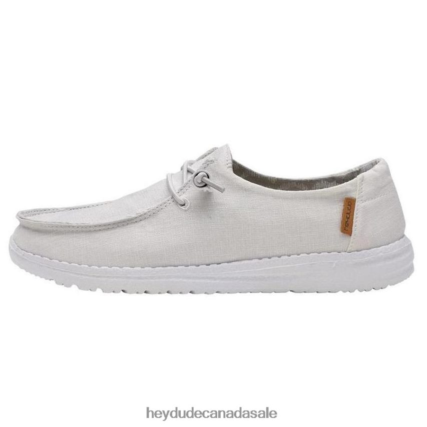 Men Wendy Chambray Hey Dude White Shoes 0D6J4L98