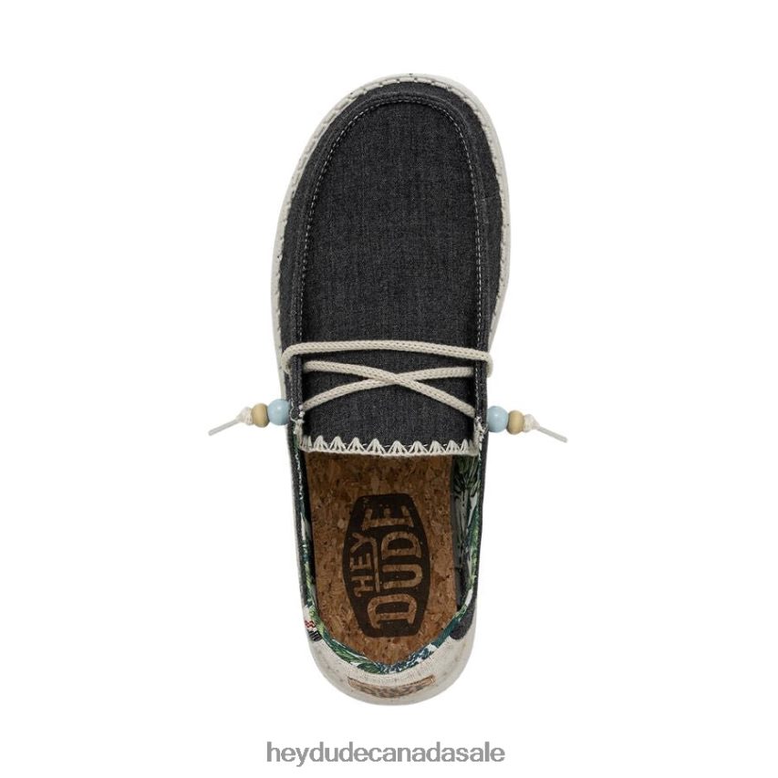 Men Wendy Fringe Hey Dude Carbon Shoes 0D6J4L90