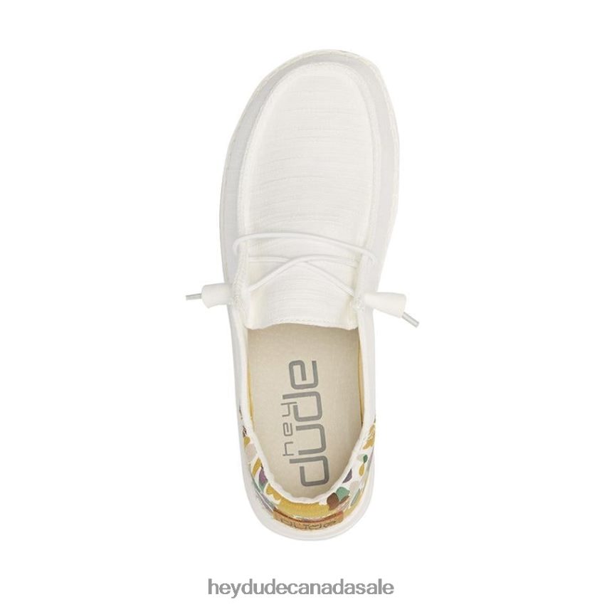 Men Wendy Funk Chambray Hey Dude White Shoes 0D6J4L161
