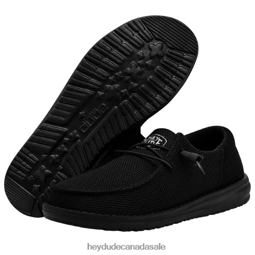 Men Wendy Funk Mono Hey Dude Black Shoes 0D6J4L217
