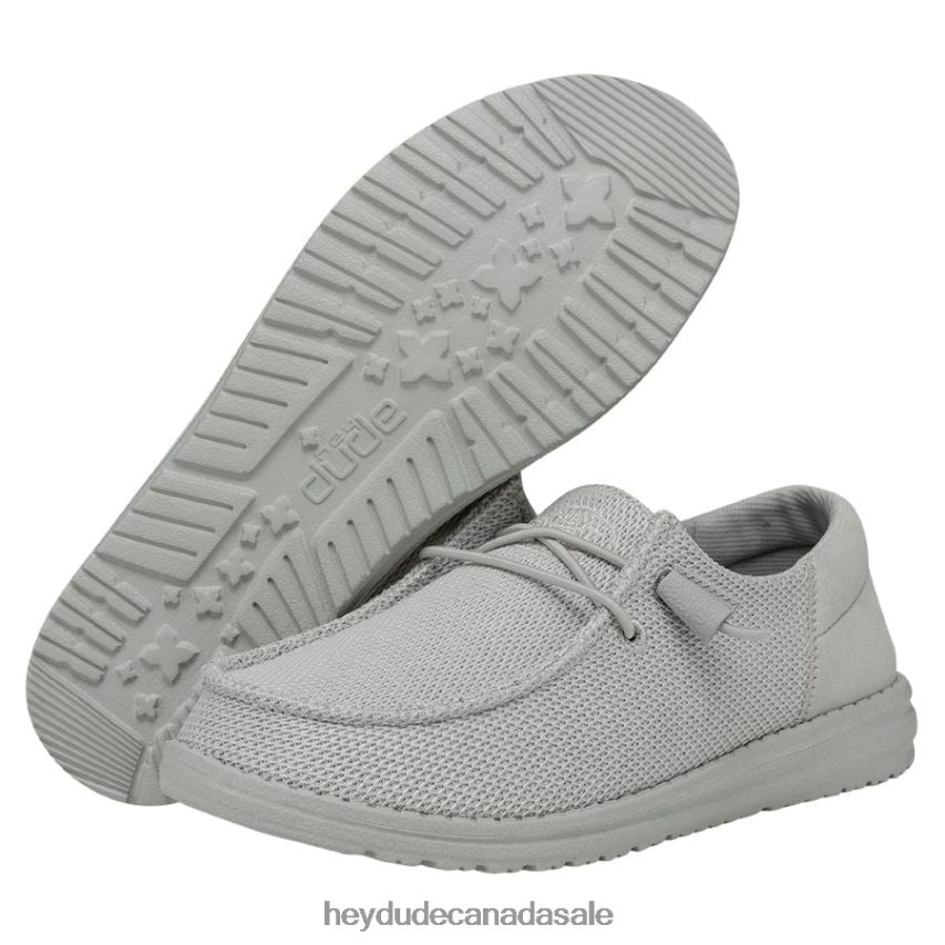Men Wendy Funk Mono Hey Dude Grey Shoes 0D6J4L115