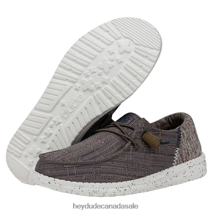 Men Wendy Funk Slub Blanket Hey Dude Dustcloud Shoes 0D6J4L120