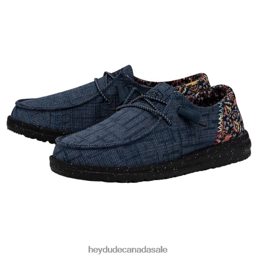 Men Wendy Funk Slub Blanket Hey Dude Midnight Rain Shoes 0D6J4L119