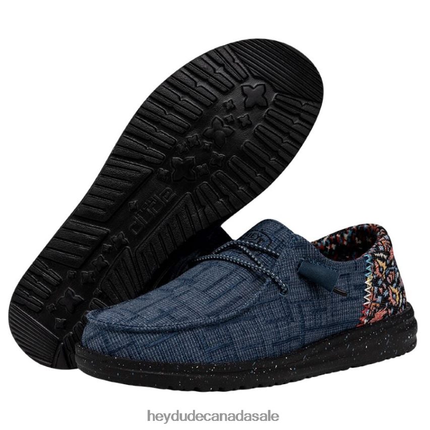 Men Wendy Funk Slub Blanket Hey Dude Midnight Rain Shoes 0D6J4L119