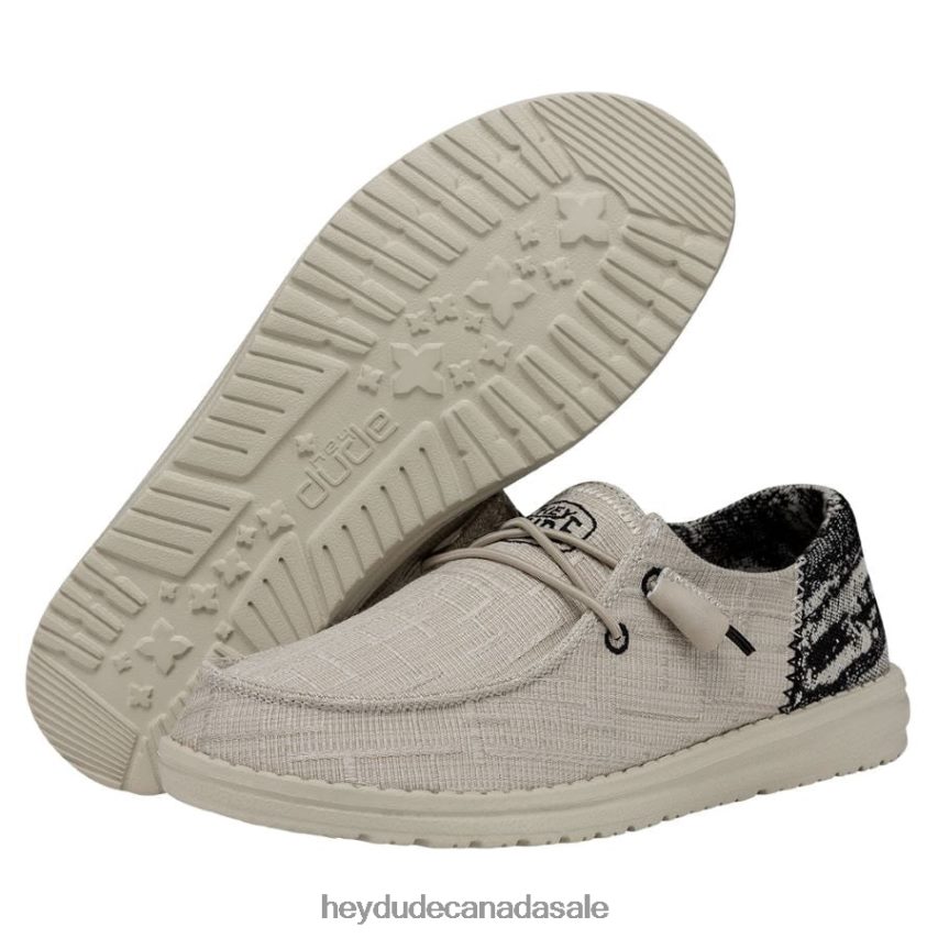 Men Wendy Funk Slub Blanket Hey Dude Skyline Shoes 0D6J4L118