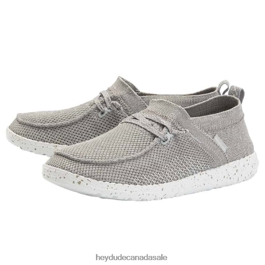 Men Wendy Halo Hey Dude Grey Shoes 0D6J4L126