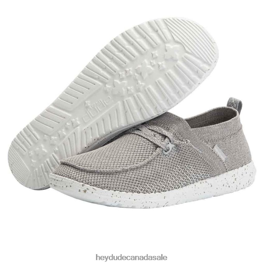 Men Wendy Halo Hey Dude Grey Shoes 0D6J4L126