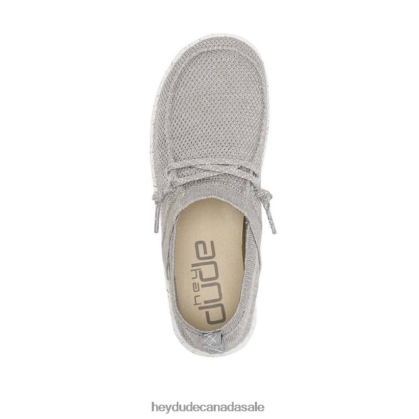 Men Wendy Halo Hey Dude Grey Shoes 0D6J4L126