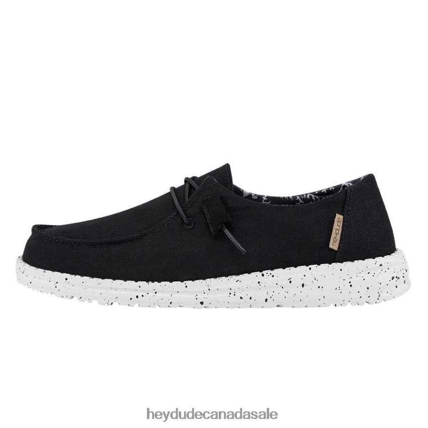 Men Wendy Hey Dude Black Odyssey Shoes 0D6J4L110