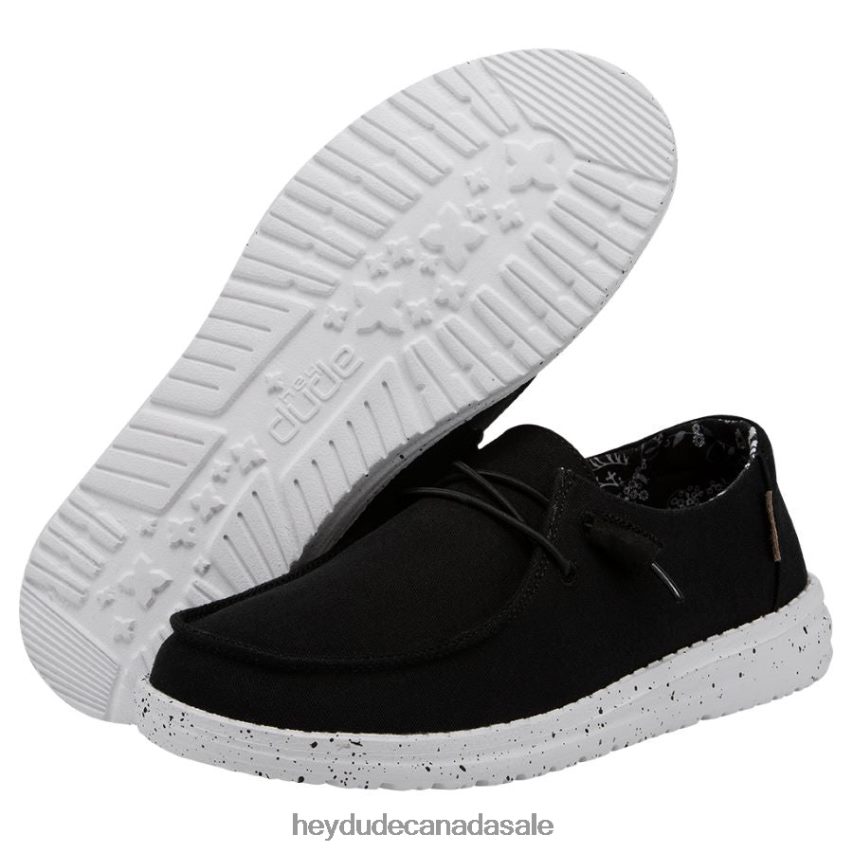 Men Wendy Hey Dude Black Odyssey Shoes 0D6J4L110