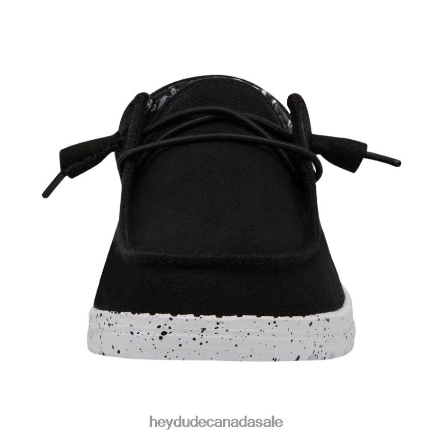 Men Wendy Hey Dude Black Odyssey Shoes 0D6J4L110