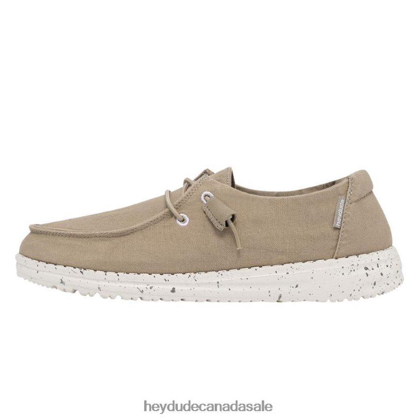 Men Wendy Hey Dude Greige Shoes 0D6J4L80