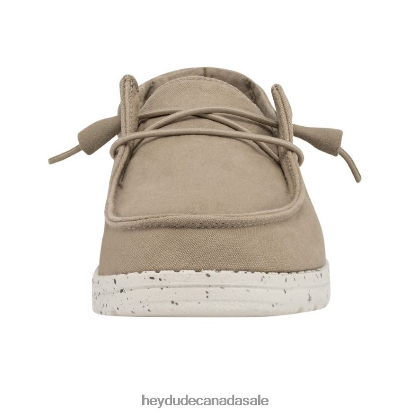 Men Wendy Hey Dude Greige Shoes 0D6J4L80