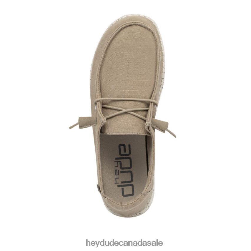 Men Wendy Hey Dude Greige Shoes 0D6J4L80
