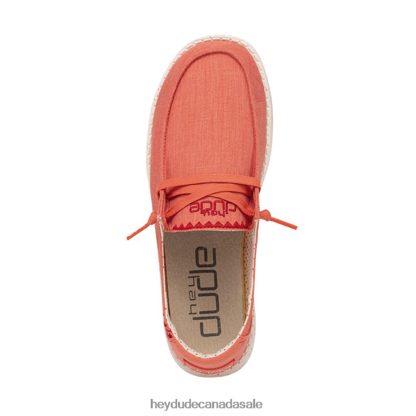 Men Wendy Hey Dude Inca Poppy Red Shoes 0D6J4L189