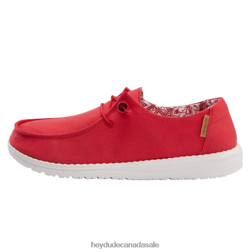 Men Wendy Hey Dude Red Shoes 0D6J4L82