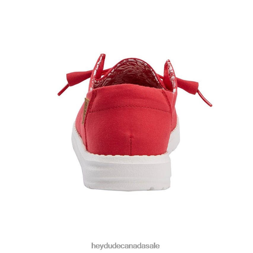 Men Wendy Hey Dude Red Shoes 0D6J4L82