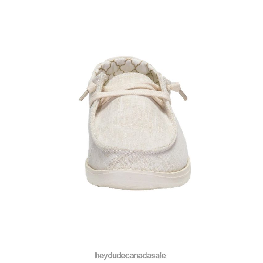 Men Wendy Hey Dude Sparkling Gold Shoes 0D6J4L77