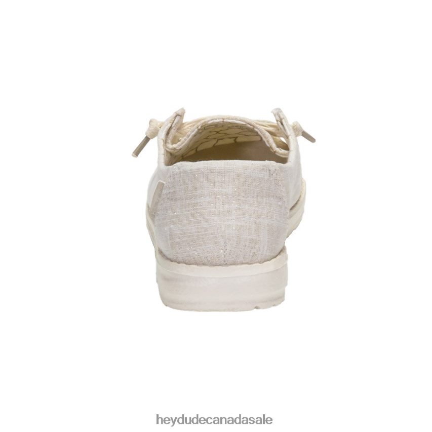 Men Wendy Hey Dude Sparkling Gold Shoes 0D6J4L77