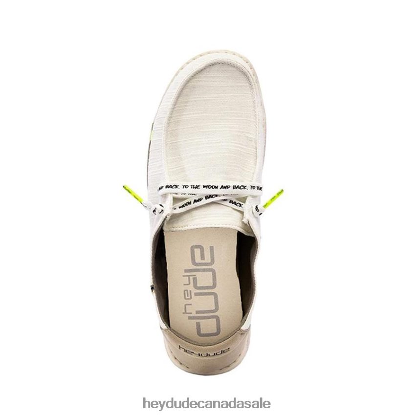 Men Wendy Hey Dude Star White Shoes 0D6J4L85