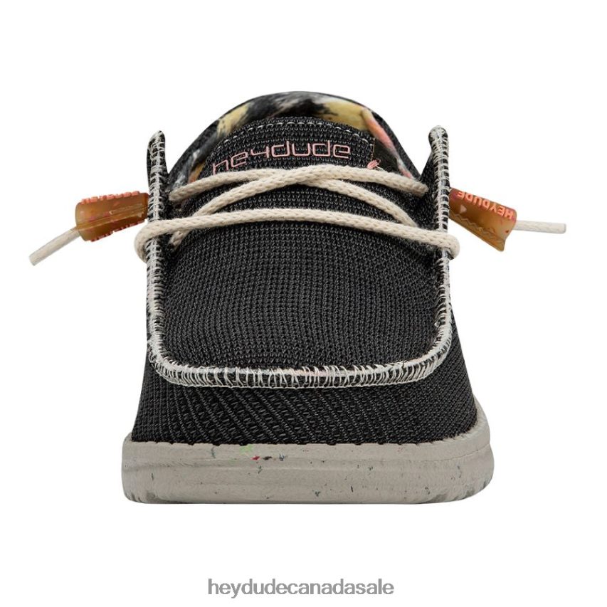 Men Wendy Knit Hey Dude Black Shoes 0D6J4L167