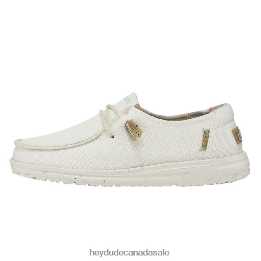 Men Wendy Knit Hey Dude White Shoes 0D6J4L165